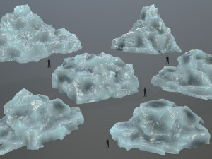 iceberg 3D मॉडल