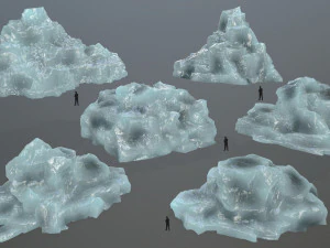 iceberg Modello 3D