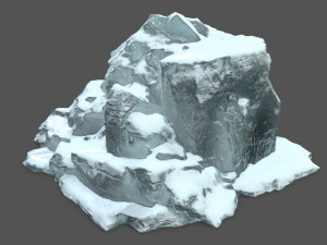 iceberg Modello 3D