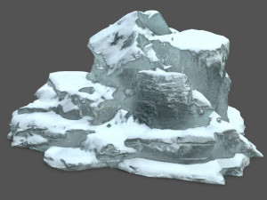 iceberg Modello 3D