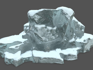 iceberg Modello 3D