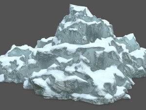 iceberg Modello 3D