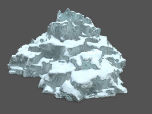 iceberg Modello 3D