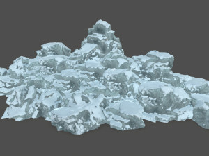 iceberg Modello 3D