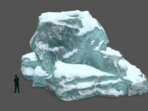 ice rocks Modelo 3D