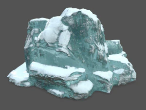ice rocks 3D Model