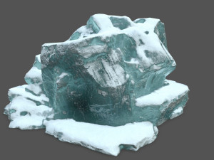 ice rocks Modelo 3D