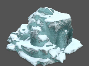 ice rocks Modelo 3D