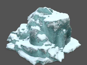 ice rocks 3D Model