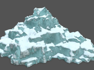 ice rocks Modelo 3D