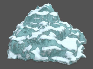 ice rocks Modelo 3D