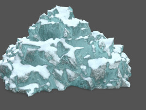 ice rocks Modelo 3D