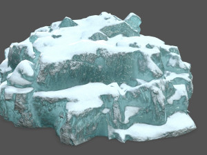 ice rocks Modelo 3D
