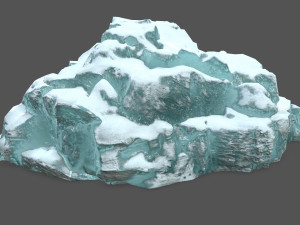 ice rocks Modelo 3D