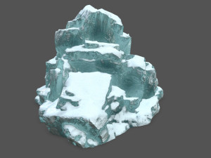 ice rocks Modelo 3D