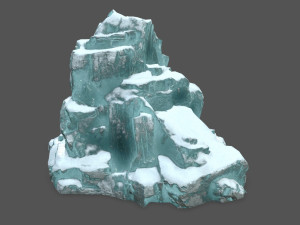 ice rocks Modelo 3D