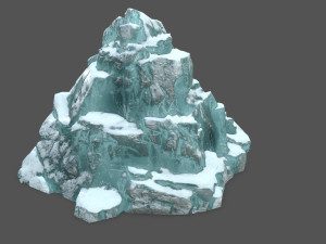ice rocks Modelo 3D