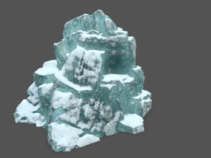 ice rocks Modelo 3D