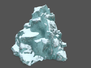 ice rocks Modelo 3D