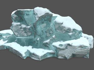 ice rocks Modelo 3D