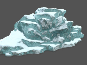 ice rocks Modelo 3D
