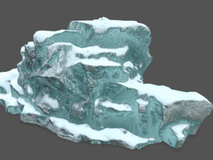 ice rocks Modelo 3D