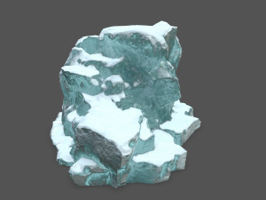 ice rocks Modelo 3D