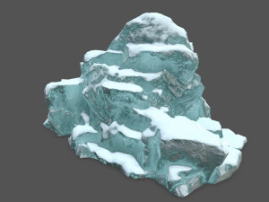 ice rocks Modelo 3D
