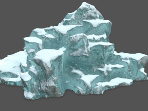 ice rocks Modelo 3D