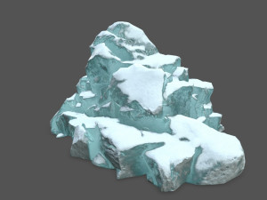ice rocks Modelo 3D