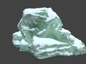 ice rocks Model 3D