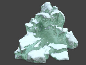 ice rocks Model 3D