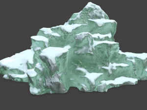 ice rocks Model 3D