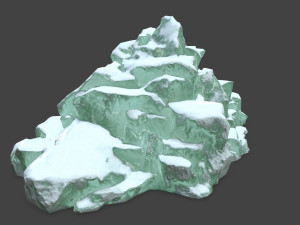 ice rocks Model 3D
