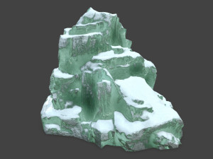ice rocks Model 3D