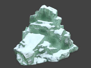 ice rocks Model 3D