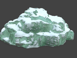 ice rocks Model 3D