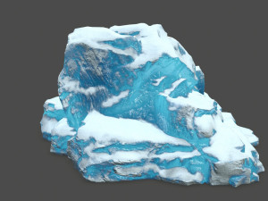 ice rocks Model 3D