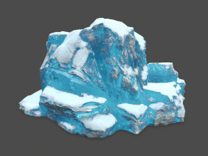 ice rocks Model 3D