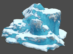 ice rocks Model 3D