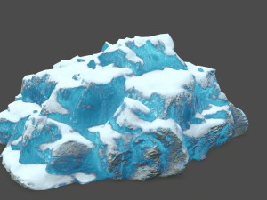 ice rocks Model 3D