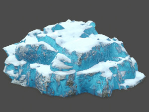 ice rocks Model 3D