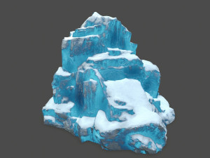 ice rocks Model 3D