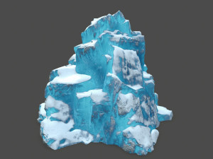 ice rocks Model 3D