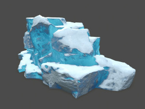 ice rocks Model 3D