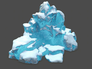 ice rocks Model 3D