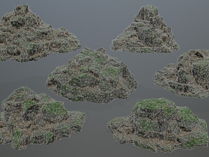 rocks 3Dモデル