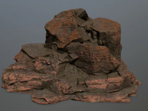 rocce Modello 3D