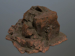 rocce Modello 3D