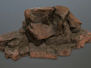 rocce Modello 3D
